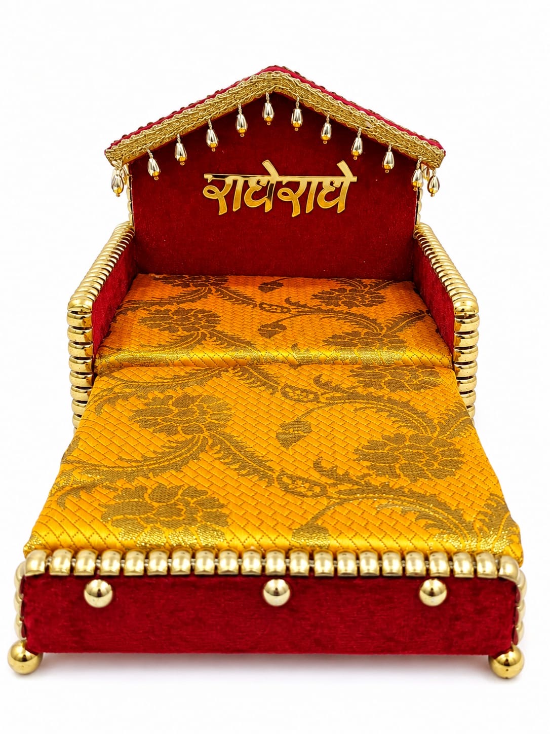 Radhe Radhe Designer Sofa Cum Bed for Laddu Gopal