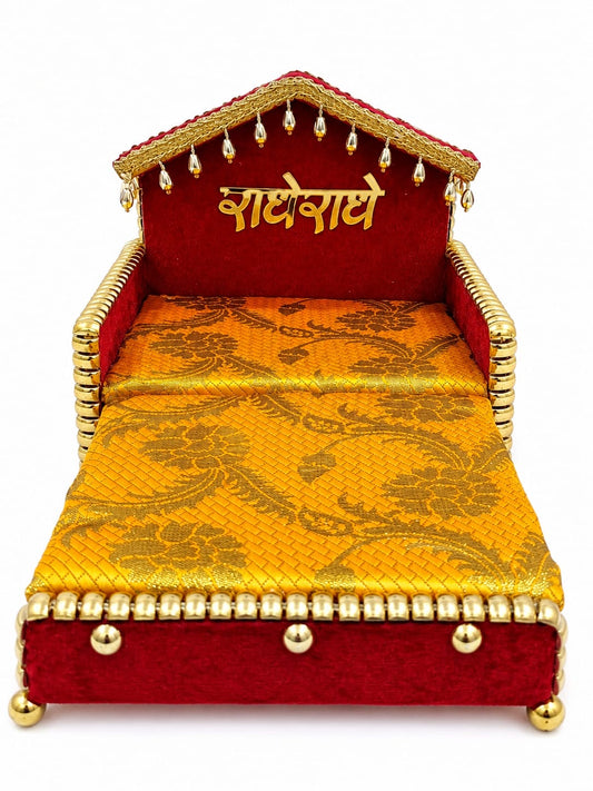 Radhe Radhe Designer Sofa Cum Bed for Laddu Gopal