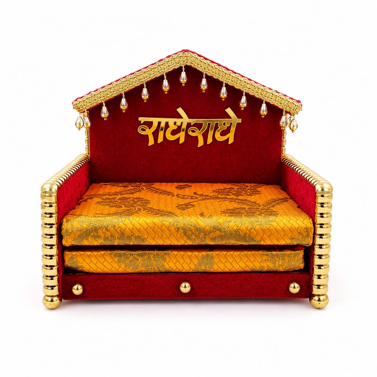 Radhe Radhe Designer Sofa Cum Bed for Laddu Gopal