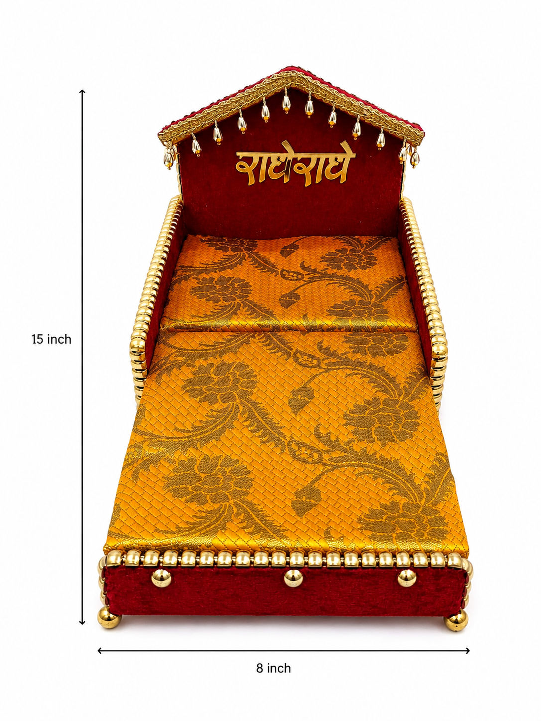 Radhe Radhe Designer Sofa Cum Bed for Laddu Gopal