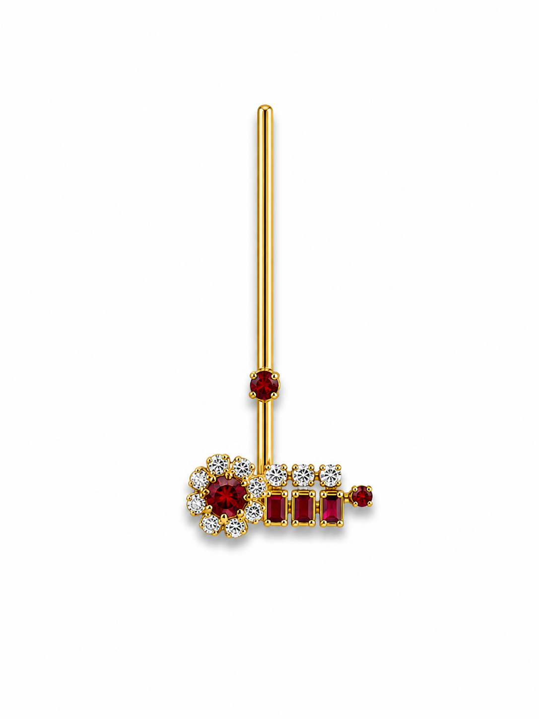 Red Stone Laddu Gopal Murli – Designer Krishna Bansi